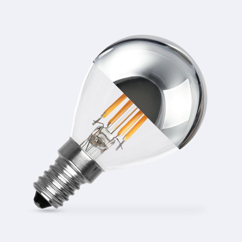 Produkt von LED-Glühbirne Filament E14 4W 400 lm G45 Chrome Reflect