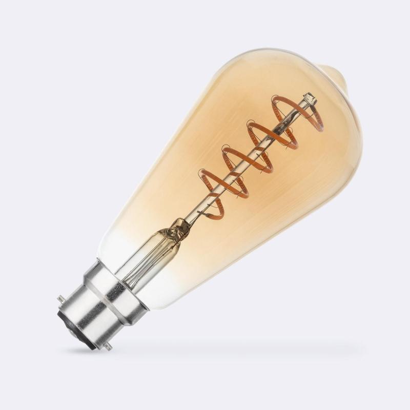 Produit de Ampoule à filament LED B22 4W 300 lm ST64 avec Détecteur Crépusculaire