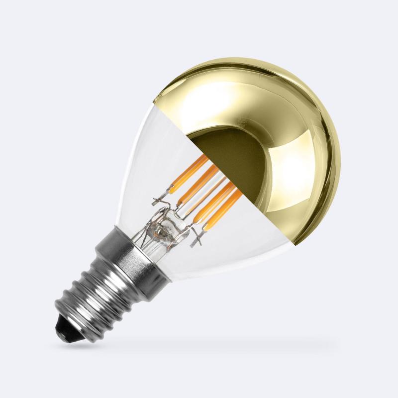 Produkt von LED-Glühbirne Filament E14 4W 400 lm G45 Gold Reflect