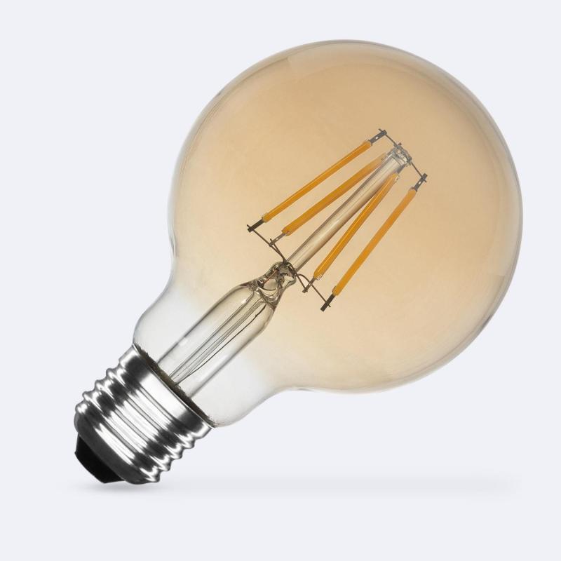 Produit de Ampoule LED Filament E27 6W 750 lm G80 Gold