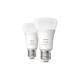 Product of Pack of 2u E27 Smart LED Bulbs PHILIPS Hue White 6.5W A60 570 lm