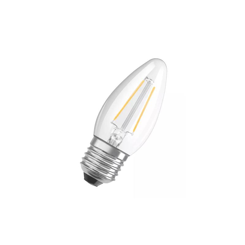 Produkt von LED-Glühbirne Filament E27 4.8W 470 lm C35 OSRAM Parathom Classic 4058075590670