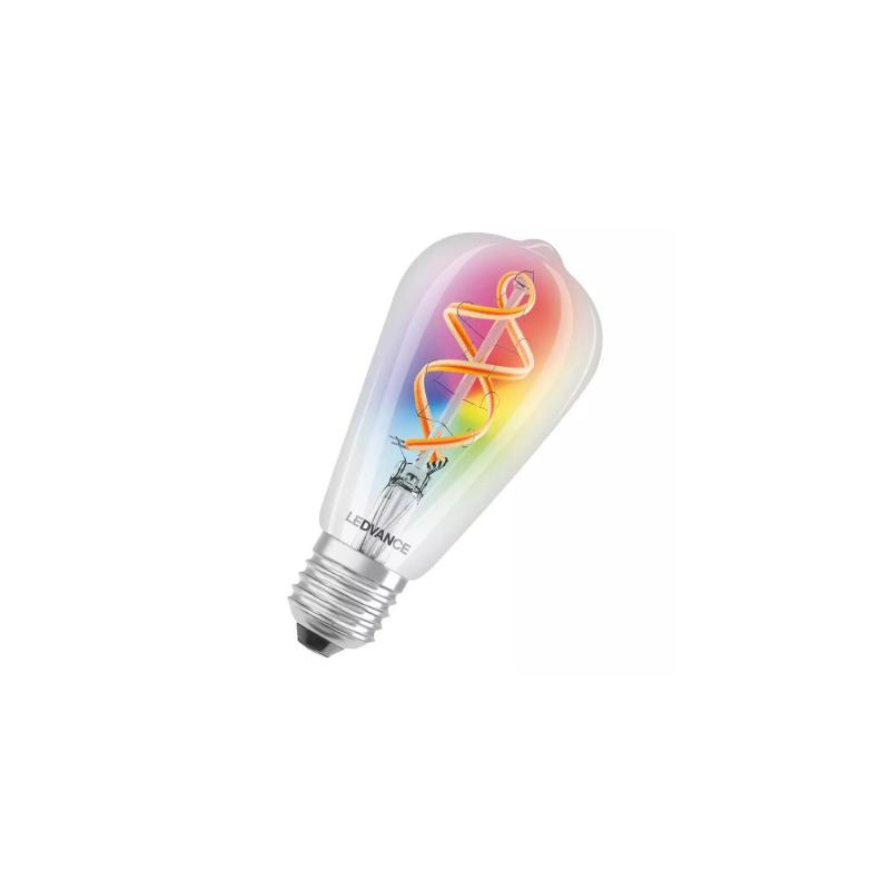 Produit de Ampoule LED Filament E27 4.5W 300 lm ST64 Wifi Dimmable LEDVANCE Smart+