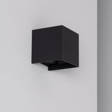 Produkt von LED-Wandleuchte Aussen 6W aus Aluminium beidseitige Beleuchtung Eros Schwarz