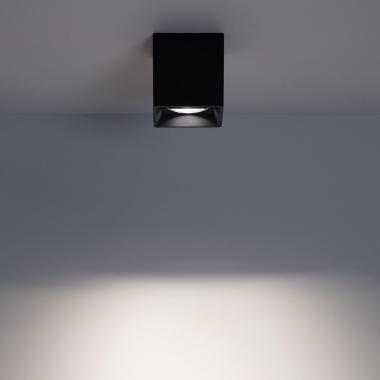 Prodotto da Applique da Soffitto Quadrata Nero con Lampadina GU10 Space