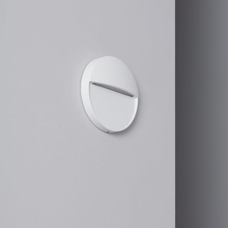 Product of Jade 4W White Round Aluminium LED Wall Lamp