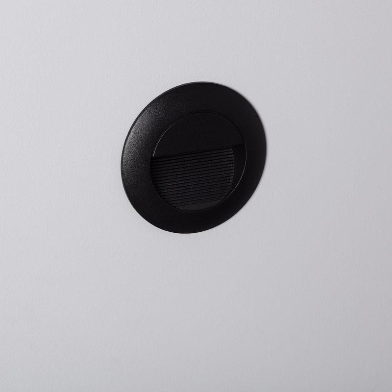 Product of Wabi 3W Black Round Aluminium Outdoor Step Light