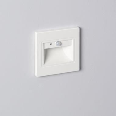 Product van LED Wandlamp  1,5 W Inbouw met PIR en Schemering Sensor