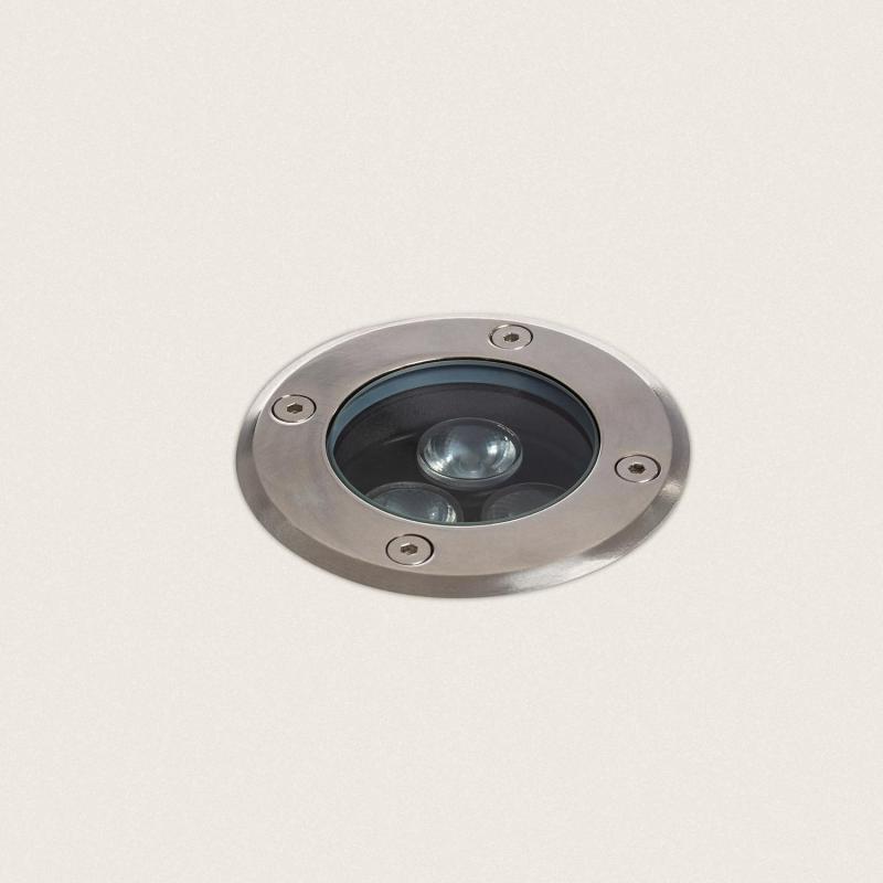 Product of 3W Stainless Steel Solid Recessed Ground LED Outdoor Spotlight