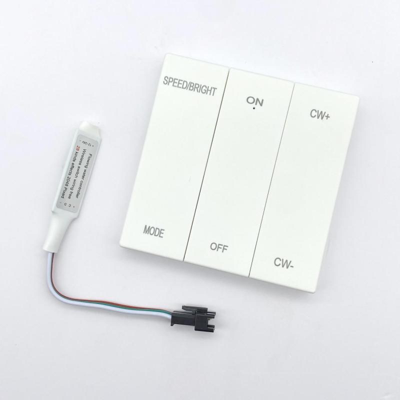 Product of 12/24V DC Digital Strip Dimmer + 6 Button RF Remote