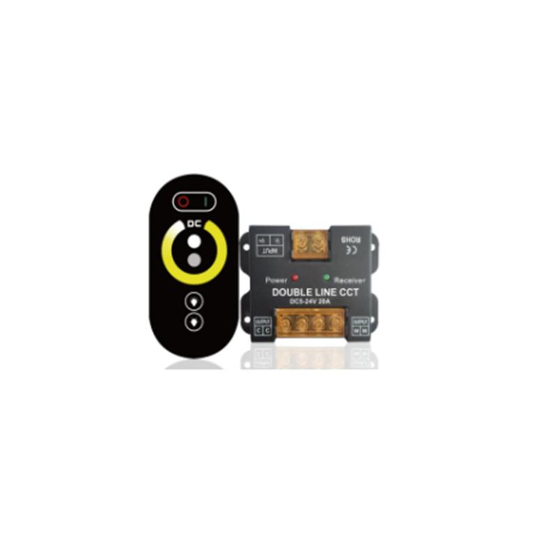 Prodotto da Controller Regolatore 24V DC + Telecomando RF Par Dim To Warm 