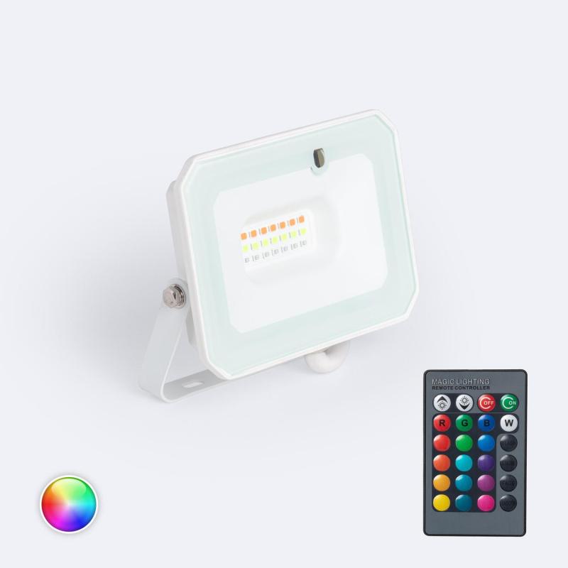 Produkt od LED Reflektor 20W IP65 RGB s IR Dálkovým Ovládáním Bílý