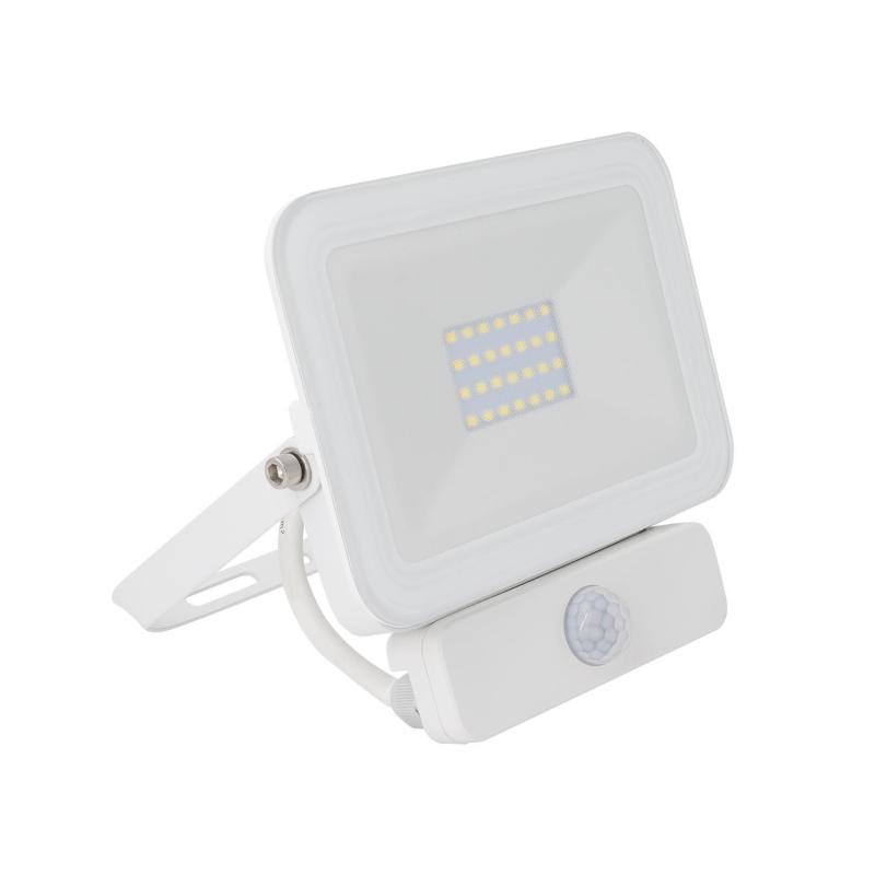 Prodotto da Proiettore LED Slim 20W 120lm/W IP65 con Sensore di Movimento PIR