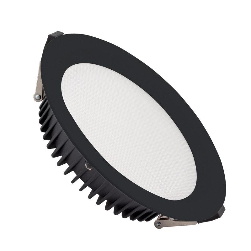 Produkt od Podhledové Downlight LED Svítidlo 40W SAMSUNG New Aero Slim 130lm/W Mikroprismatické (UGR17) LIFUD Výřez Ø 200 mm v Černé