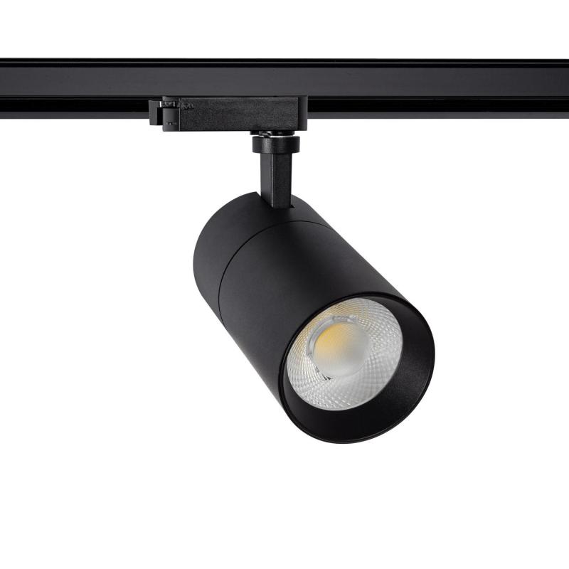 Produit de Spot LED sur Rail Monophasé 20W Mallet Dimmable Noir