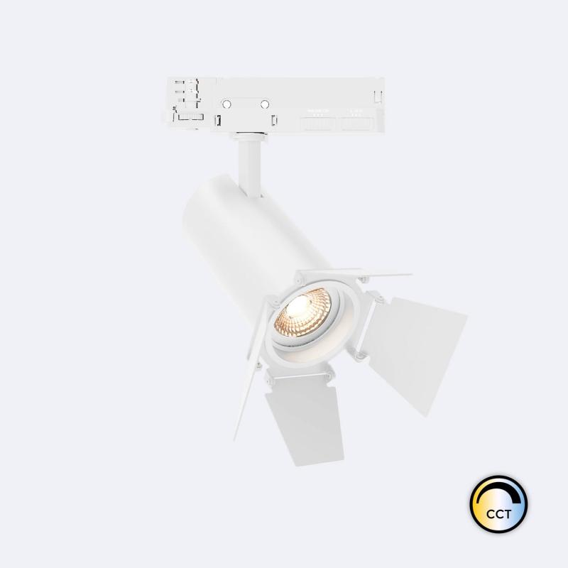 Product of 20W Fasano Cinema Dimmable CCT LED Spotlight for 3-Circuit Track in White