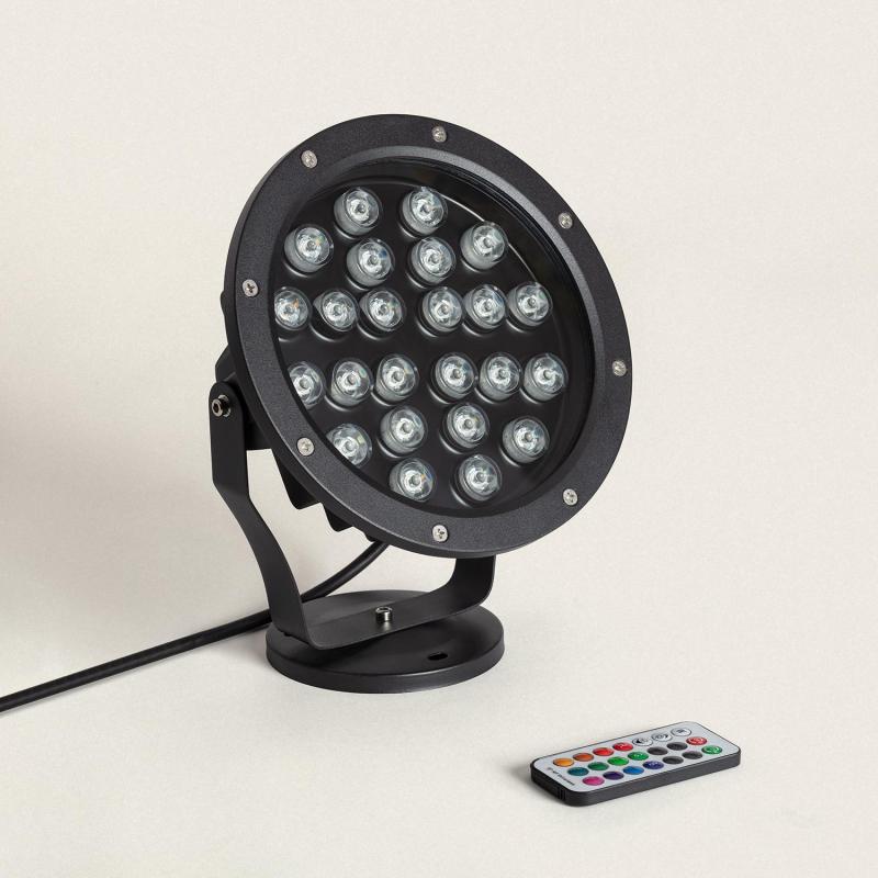 Produit de Spot Extérieur LED 24W RGB Colmar 