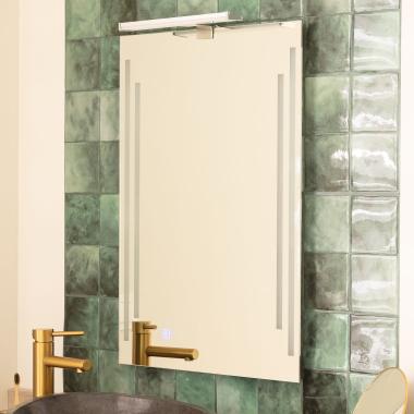 Product of Taif Anti-Fog Bathroom Mirror with LED Light 70x50cm