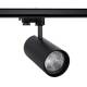 Produit de Spot LED sur Rail Triphasé 40W d'Angelo CCT PHILIPS Xitanium 15-36º Frost Noir