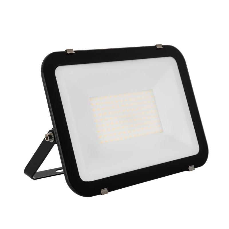 Produkt von LED- Fluter 100W 120lm/W IP65 Slim Glas Schwarz