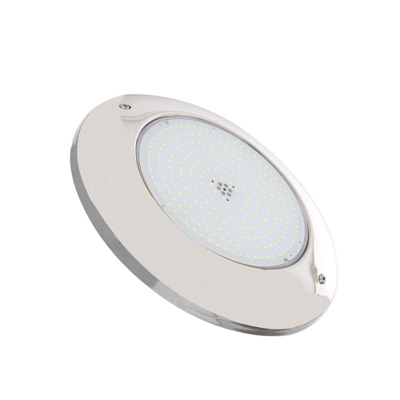 Product van Zwembadlamp onderdomplebaar Opbouw LED 20W IP68  RVS 20W IP68