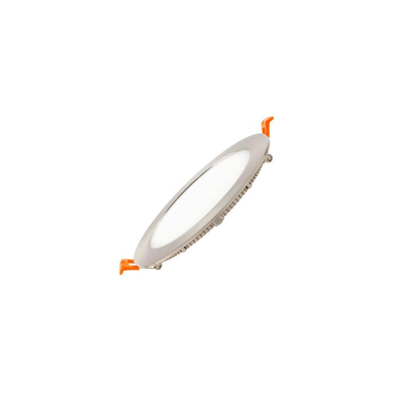 Produkt von LED Einbaustrahler flach 12W Rund SuperSlim Silber Ausschnitt Ø 155mm