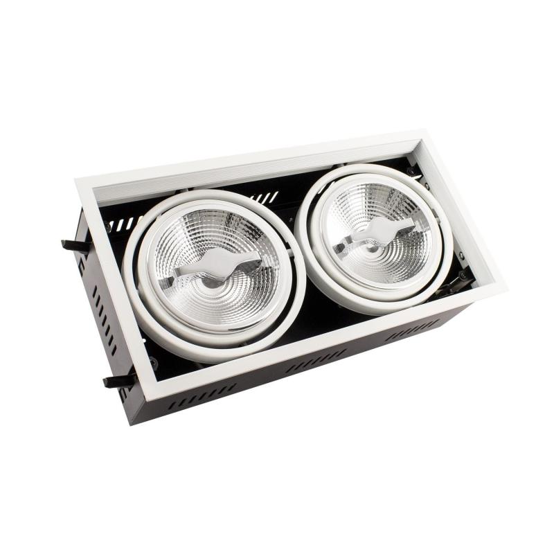 Product van Spotlight Richtbaar Dimbaar CREE-COB 30W AR111 LED Zaag maat 315x155 mm No Flicker