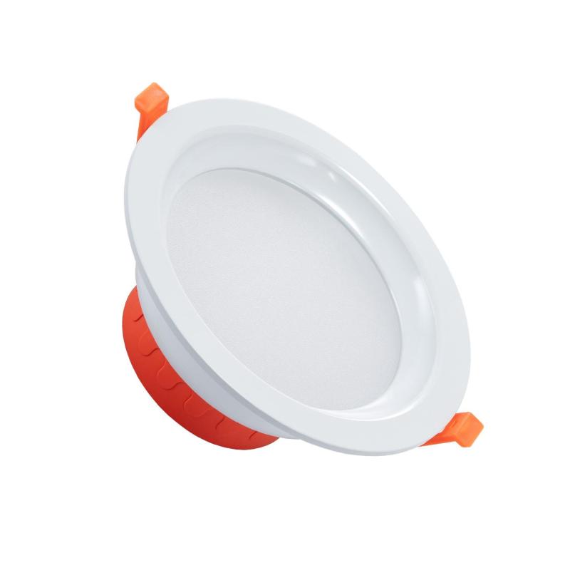 Product van Downlight LED 12W Zaagmaat Ø 125 mm IP44 No Flicker Lux 