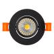 Product of Round 3W LED Downlight Ø55mm Cut Out COB CRI90 in Black