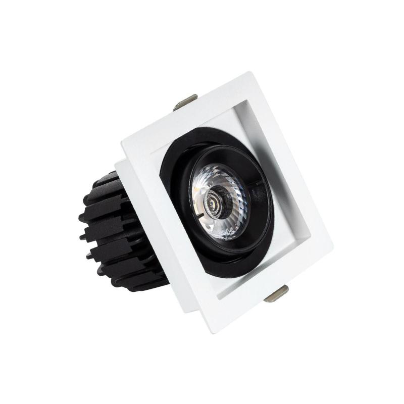 Product of Square 7W 360º Adjustable CRI90 Expert Colour No Flicker COB LED Spotlight 82x82mm Cut-Out