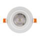 Product van Downlight LED 9W Solid COB Richtbaar Rond Wit Zaag maat Ø 95 mm