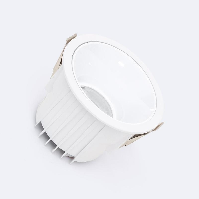 Product van Downlight LED 18W Rond (UGR15) Wit LIFUD Zaagmaat Ø115 mm