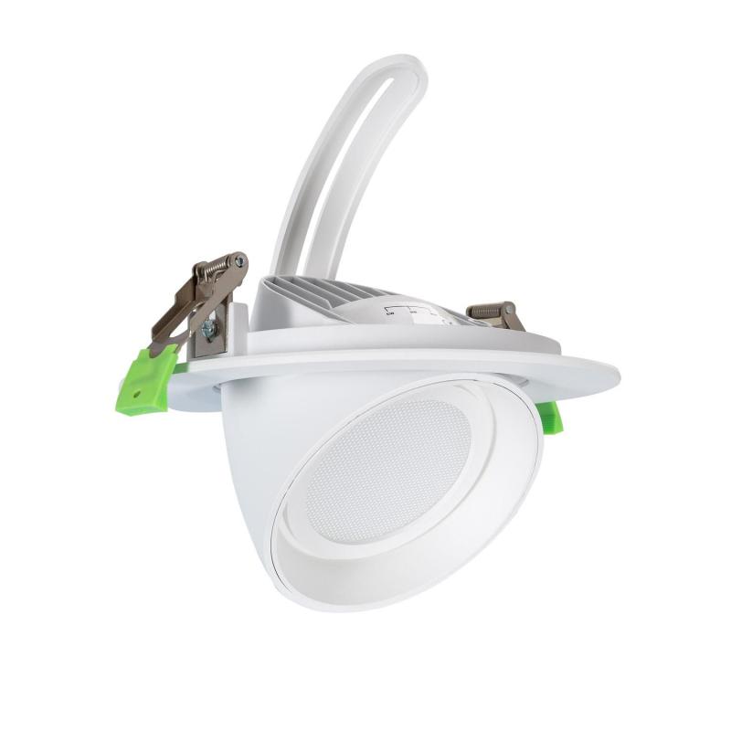 Produkt von LED Downlight Einbaustrahler Schwenkbar Rund 48W OSRAM 120 lm/W Weiss LIFUD No Flicker