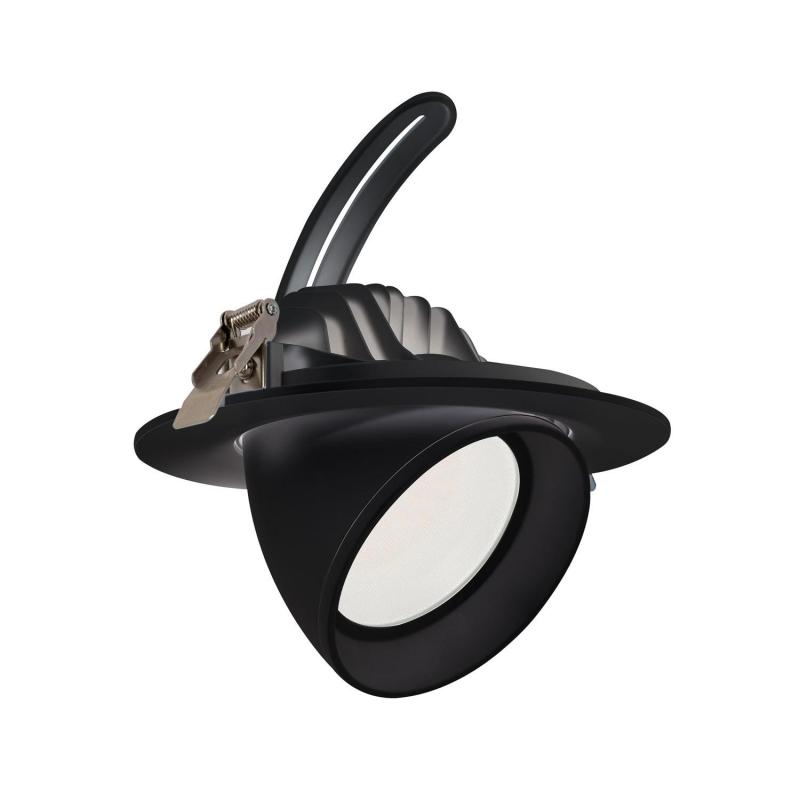 Product van Downlight Rond Richtbaar LED 48W OSRAM 120 lm/W CCT Black LIFUD No Flicker 