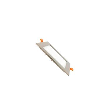 Downlight LED 6W Kwadratowy SuperSlim Silver Wycięcie Ø 105x105 mm