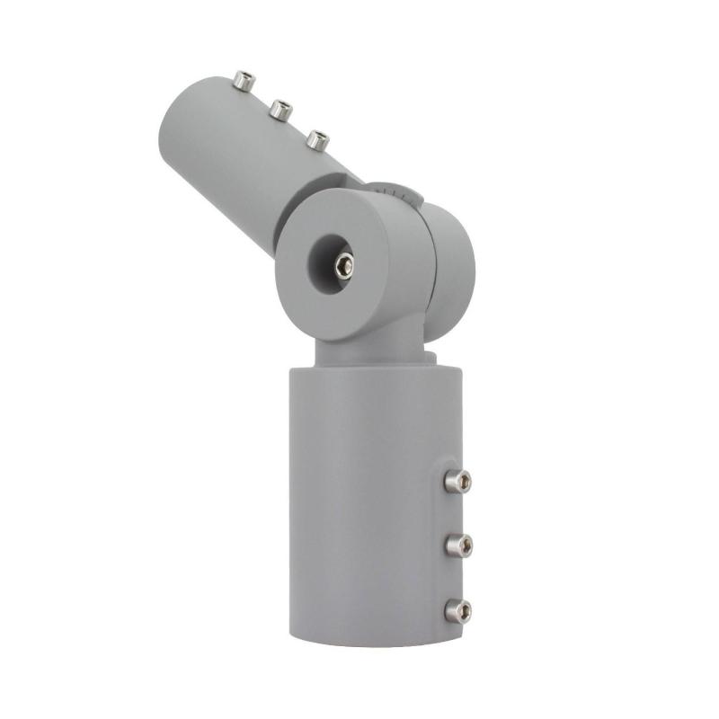 Product of Adjustable 90º Grey Street Lighting Support Ø60