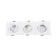 Product van Downlight New Madison Triple Rechthoekig LED 15W Zaag maat 255x75 mm