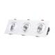 Product van Downlight New Madison Triple Rechthoekig LED 30W Zaag maat 315x95 mm