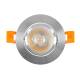 Produkt von LED Downlight Einbaustrahler 7W Rund COB CRI90 Ausschnitt Ø 70 mm Silber