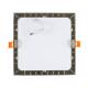 Product of 12W Square SuperSlim LIFUD LED Panel 155x155mm Cut-Out Silver