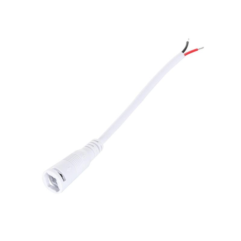 Prodotto da Cavo Connnessione Jack Femmina Striscia LED 12V Bianco