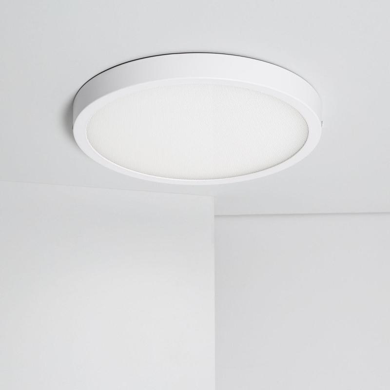 Produkt von LED-Deckenleuchte 24W Rund Superslim (CRI90) Microprismatisch Wählbar CCT (UGR17) Ø280 mm