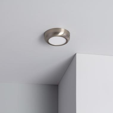 Produkt von LED-Deckenleuchte 6W Rund Metall Ø120mm Design Silver