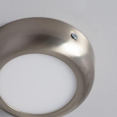 Produkt von LED-Deckenleuchte 6W Rund Metall Ø120mm Design Silver