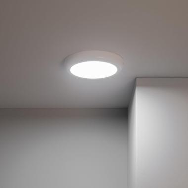 Product of 12W White Metal Round LED Surface Panel Ø225 mm