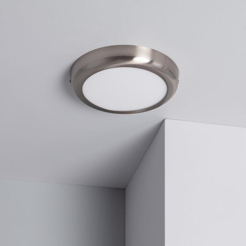 Produkt von LED-Deckenleuchte 18W Rund Metall Ø225mm Design Silver