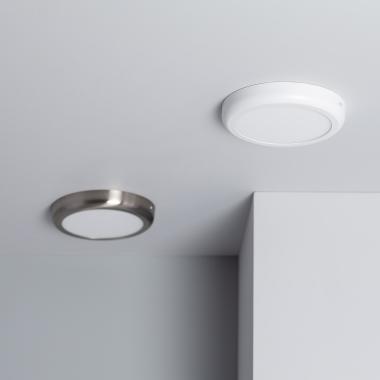 Produkt von LED-Deckenleuchte 18W Rund Metall Ø225mm Design Silver