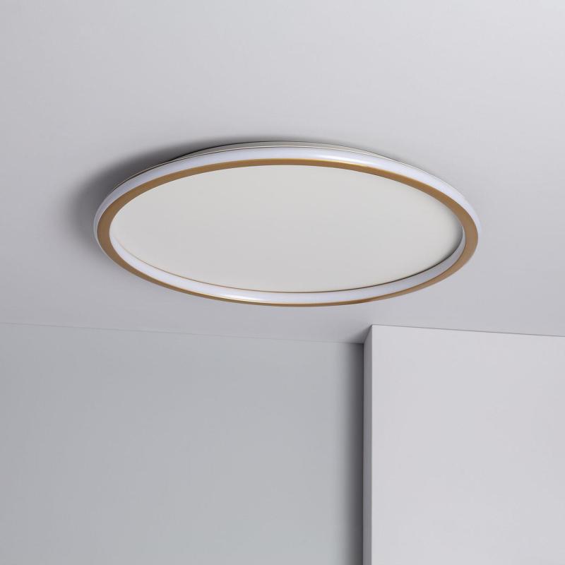 Product of Round 36W Allharo CCT Selectable Metal LED Ceiling Light Ø600 mm 