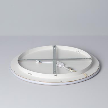 Product of Round 36W Allharo CCT Selectable Metal LED Ceiling Light Ø600 mm 