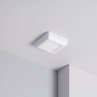 Produkt od Přisazené Stropní Čtvercové 6W LED Svítidlo 122x122 mm Kovový s Bílým Designem_x000D_ 